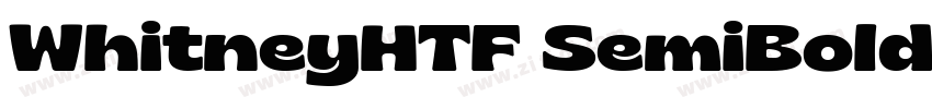 WhitneyHTF SemiBold字体转换 WhitneyHTF SemiBold字体转换